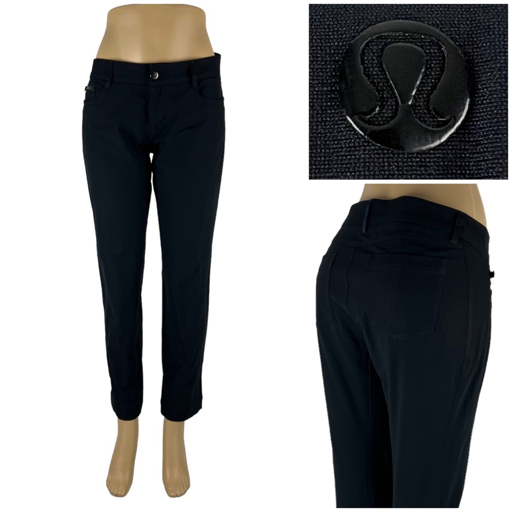 Lululemon Womens 12 Pants ABC ? Black Casual Office 34 X 29 (actual) Active